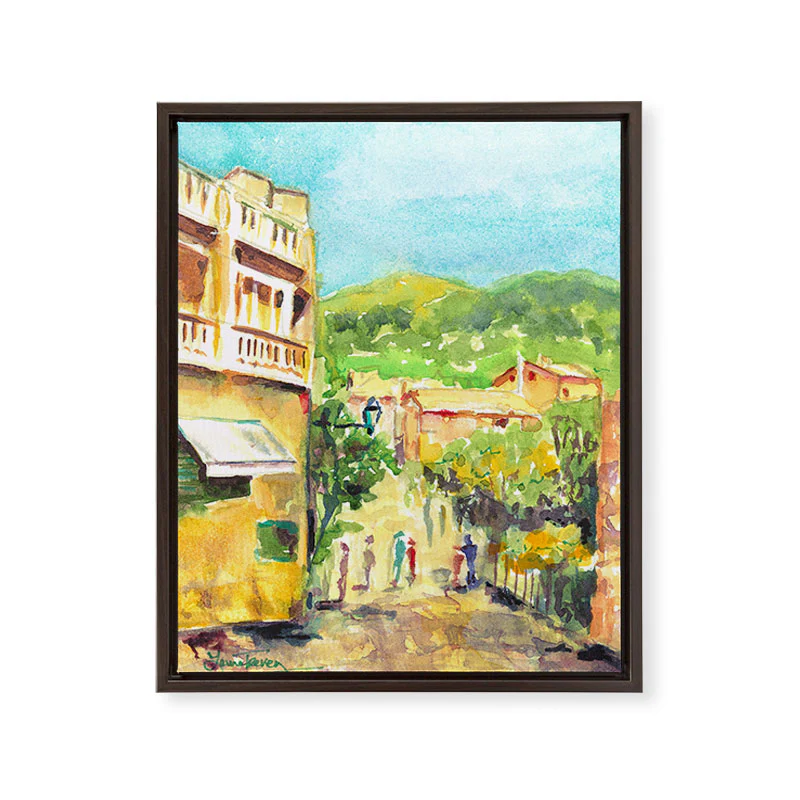 Laura Trevey Valldemossa Village Art Canvas - Image 22
