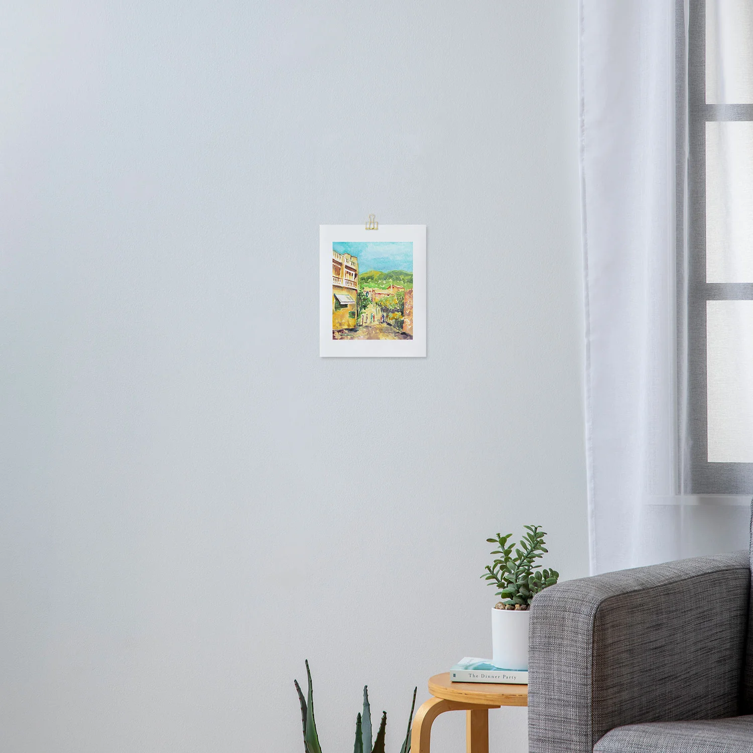 Laura Trevey Valldemossa Village Art Print - Image 3