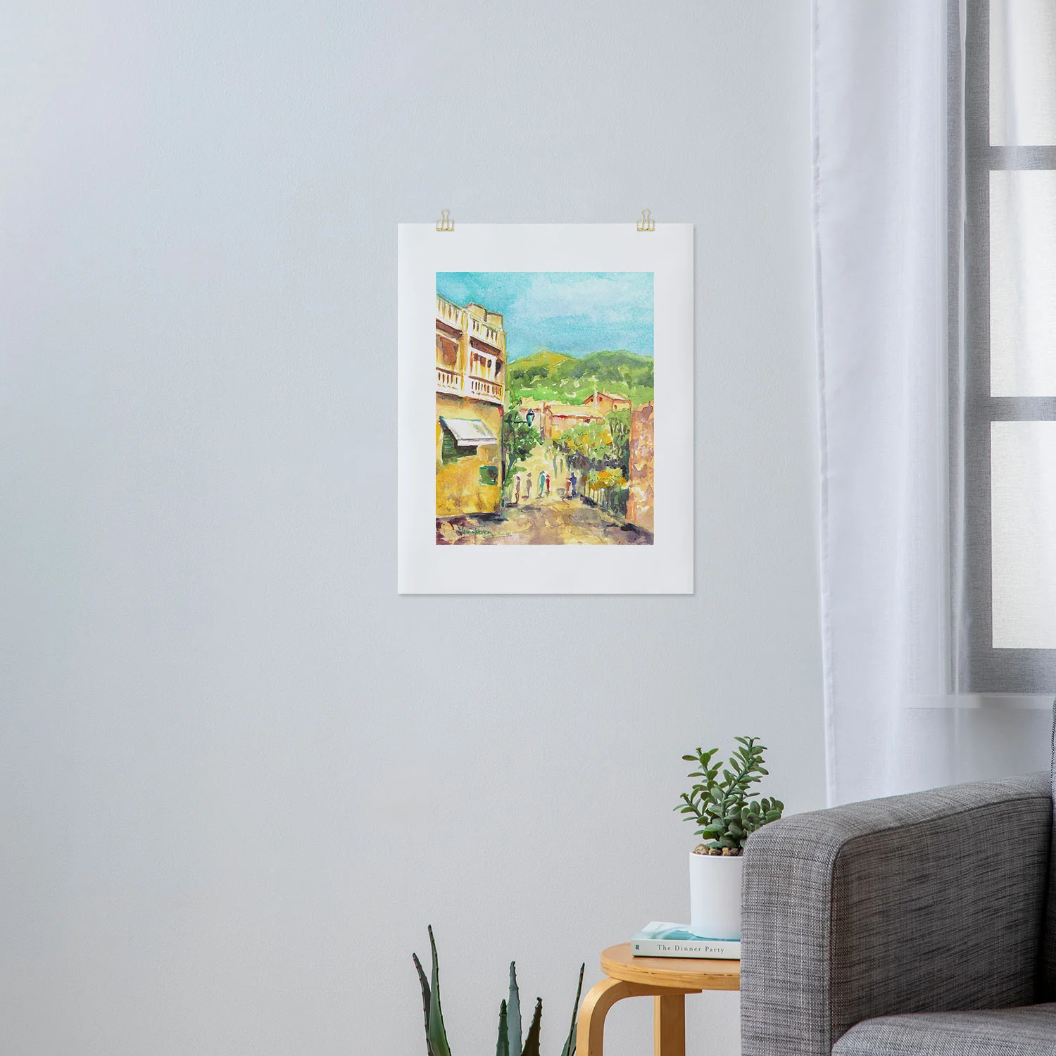 Laura Trevey Valldemossa Village Art Print - Image 9