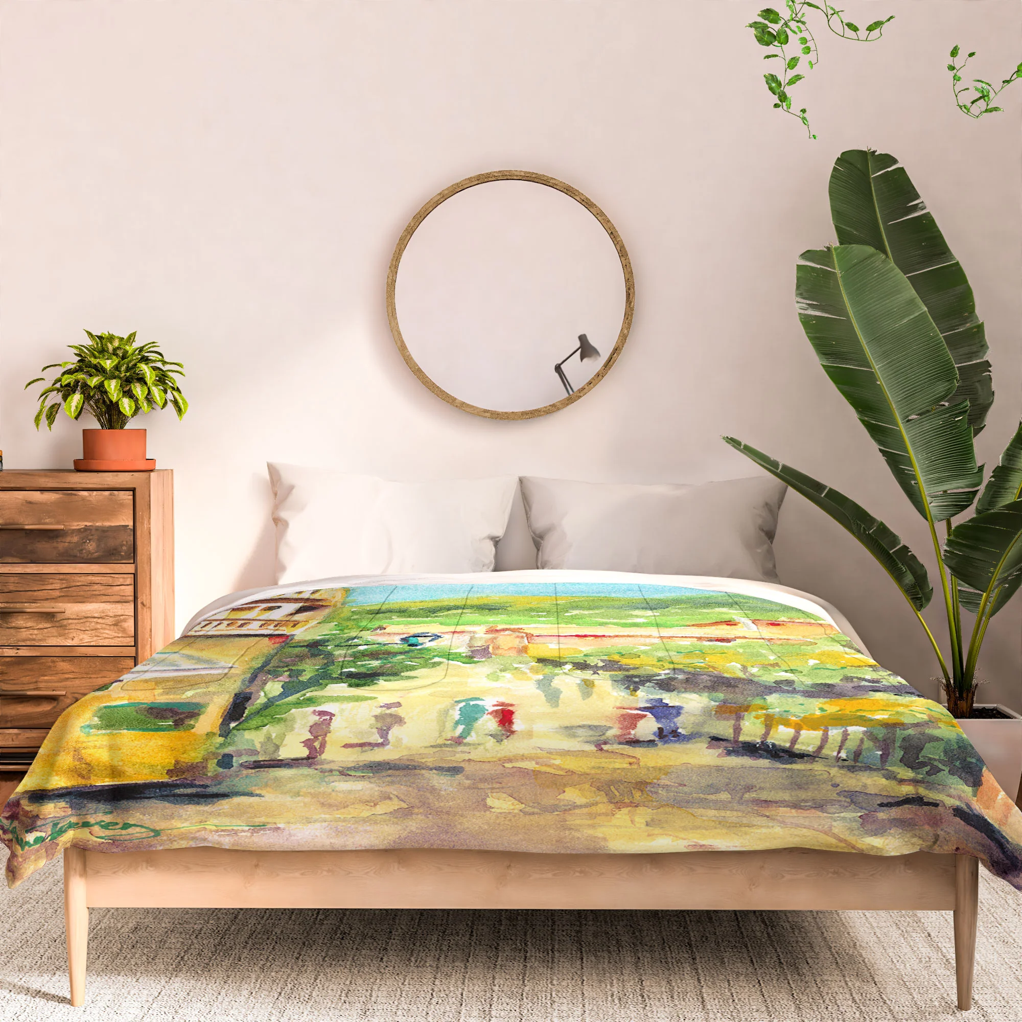 Laura Trevey Valldemossa Village Comforter - Image 15