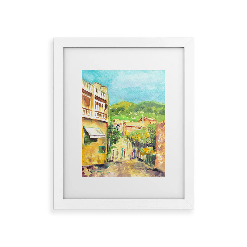 Laura Trevey Valldemossa Village Framed Art Print - Image 37