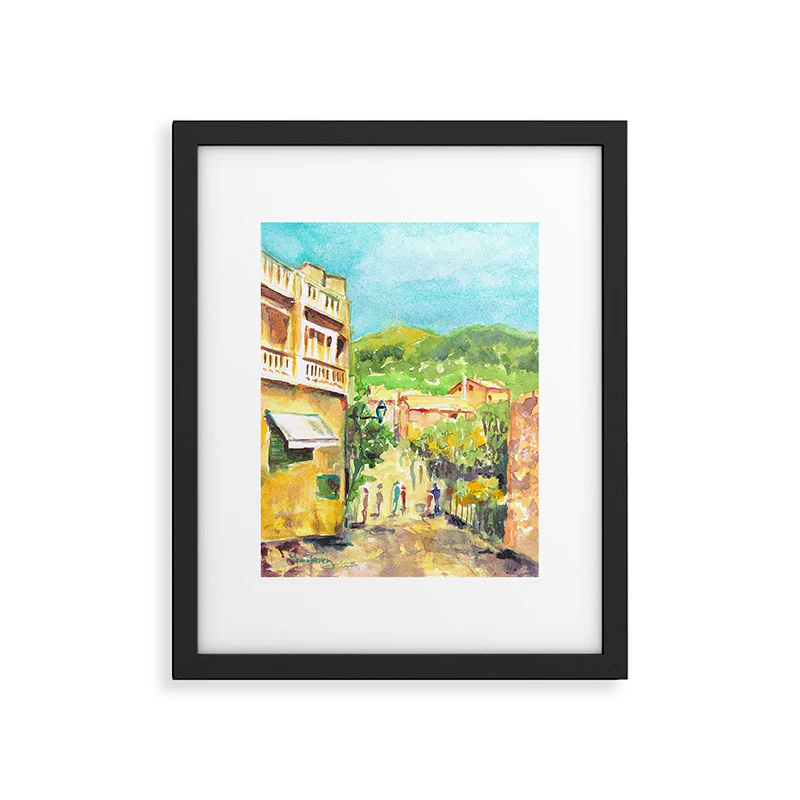 Laura Trevey Valldemossa Village Framed Art Print - Image 61