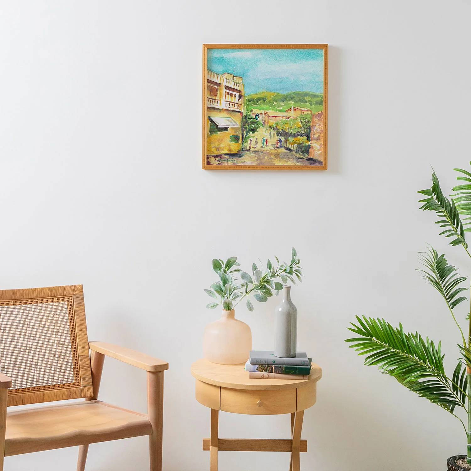 Laura Trevey Valldemossa Village Framed Wall Art - Image 4