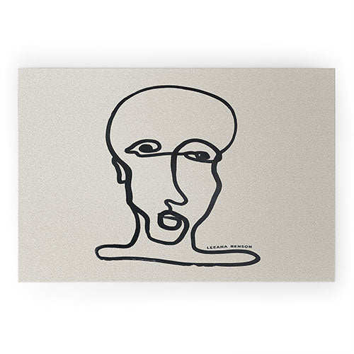 Leeana Benson Portrait 1 Welcome Mat - Image 2