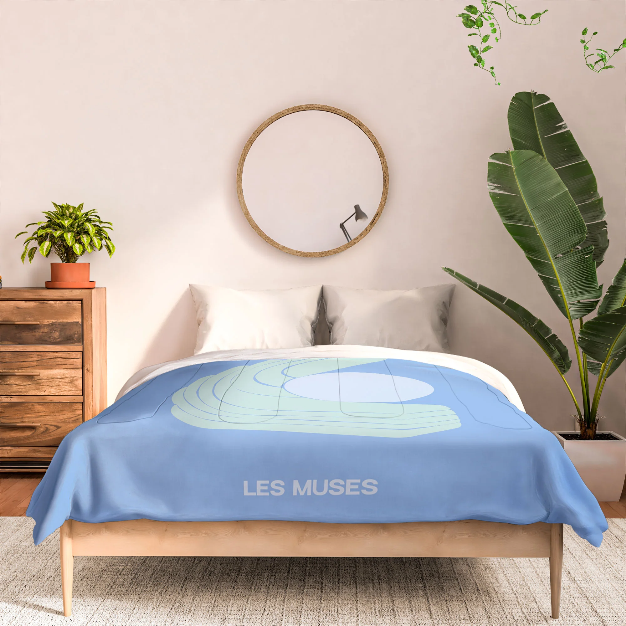 les muses athens riviera Comforter - Image 3