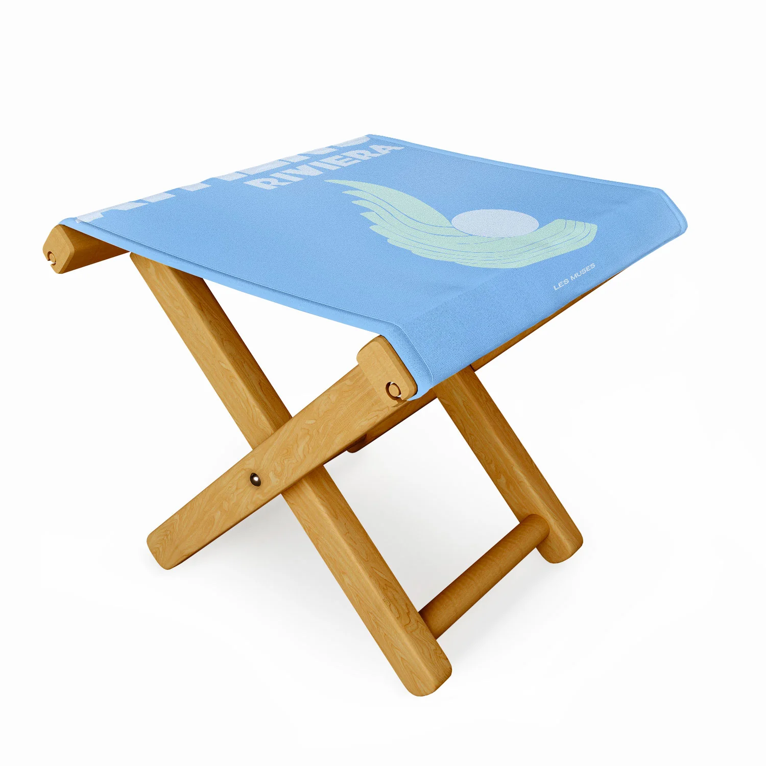les muses athens riviera Folding Stool - Image 2