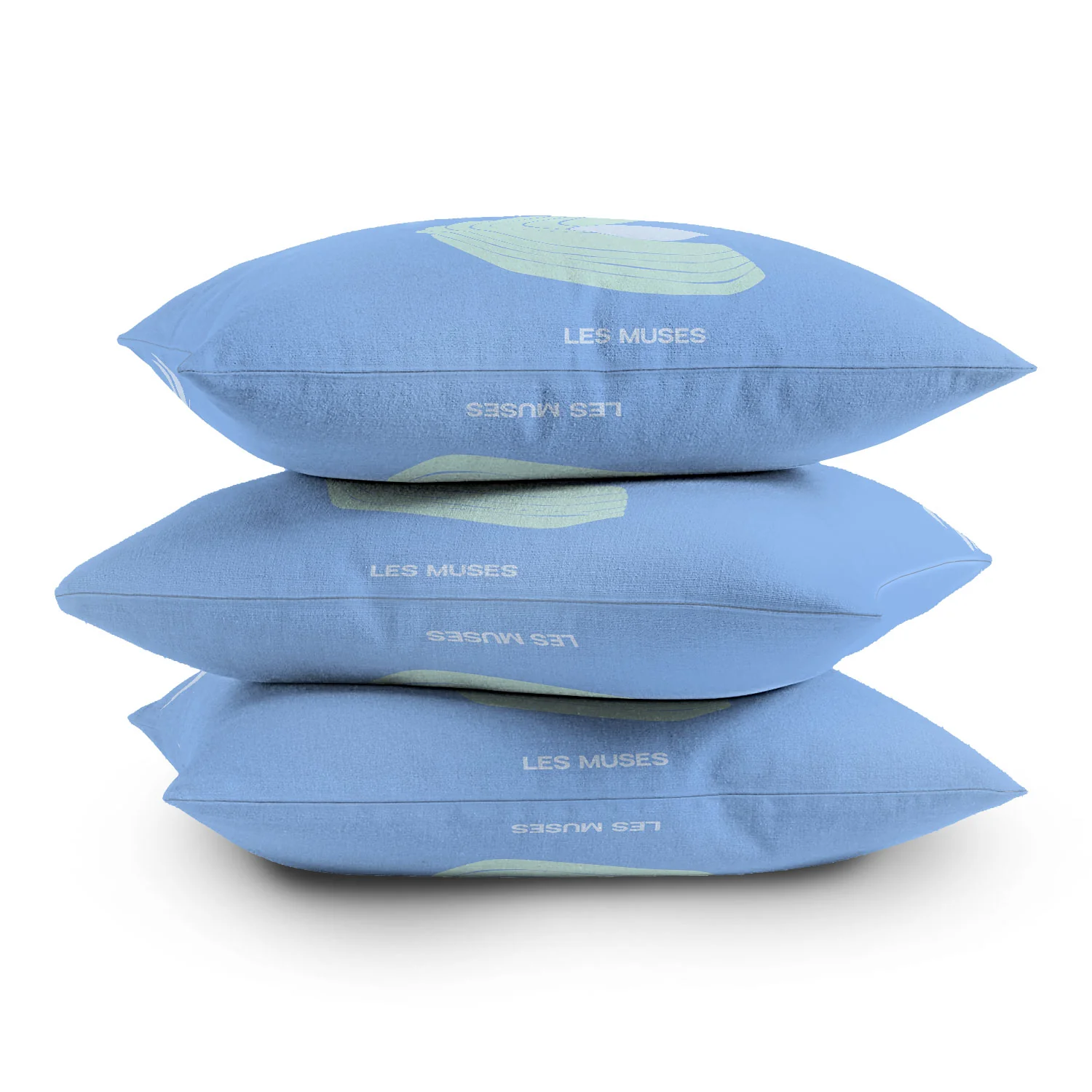les muses athens riviera Outdoor Throw Pillow - Image 16