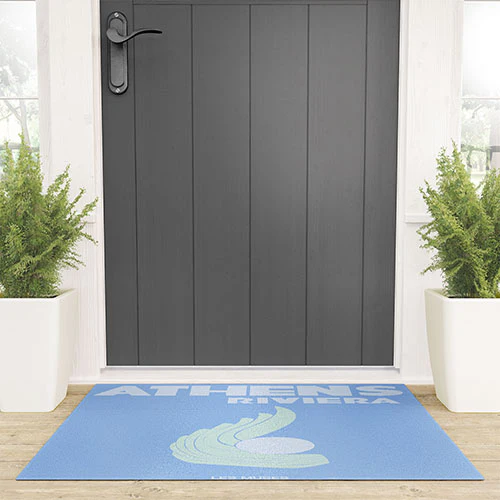 les muses athens riviera Welcome Mat - Image 4