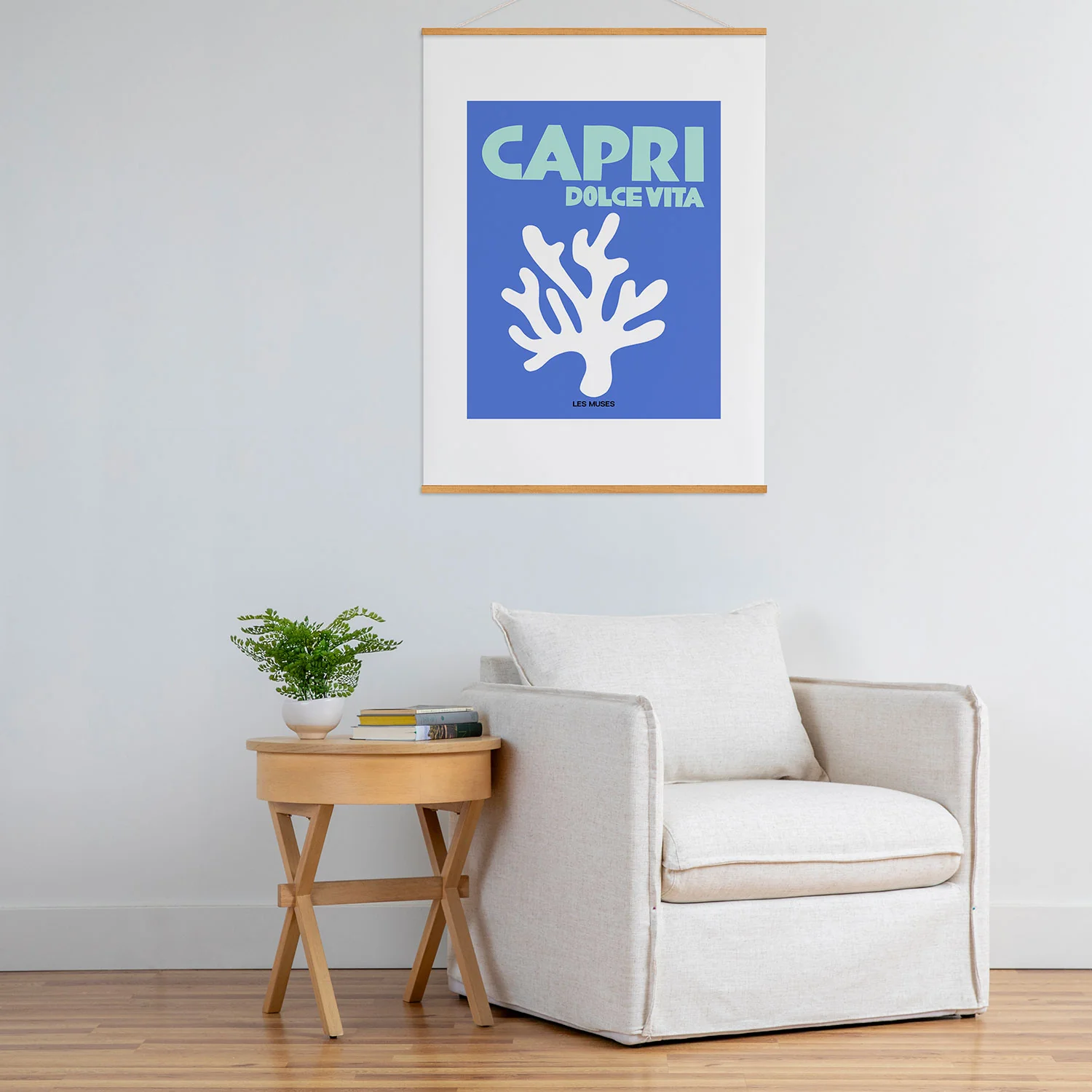 les muses capri dolce vita Art Print - Image 51