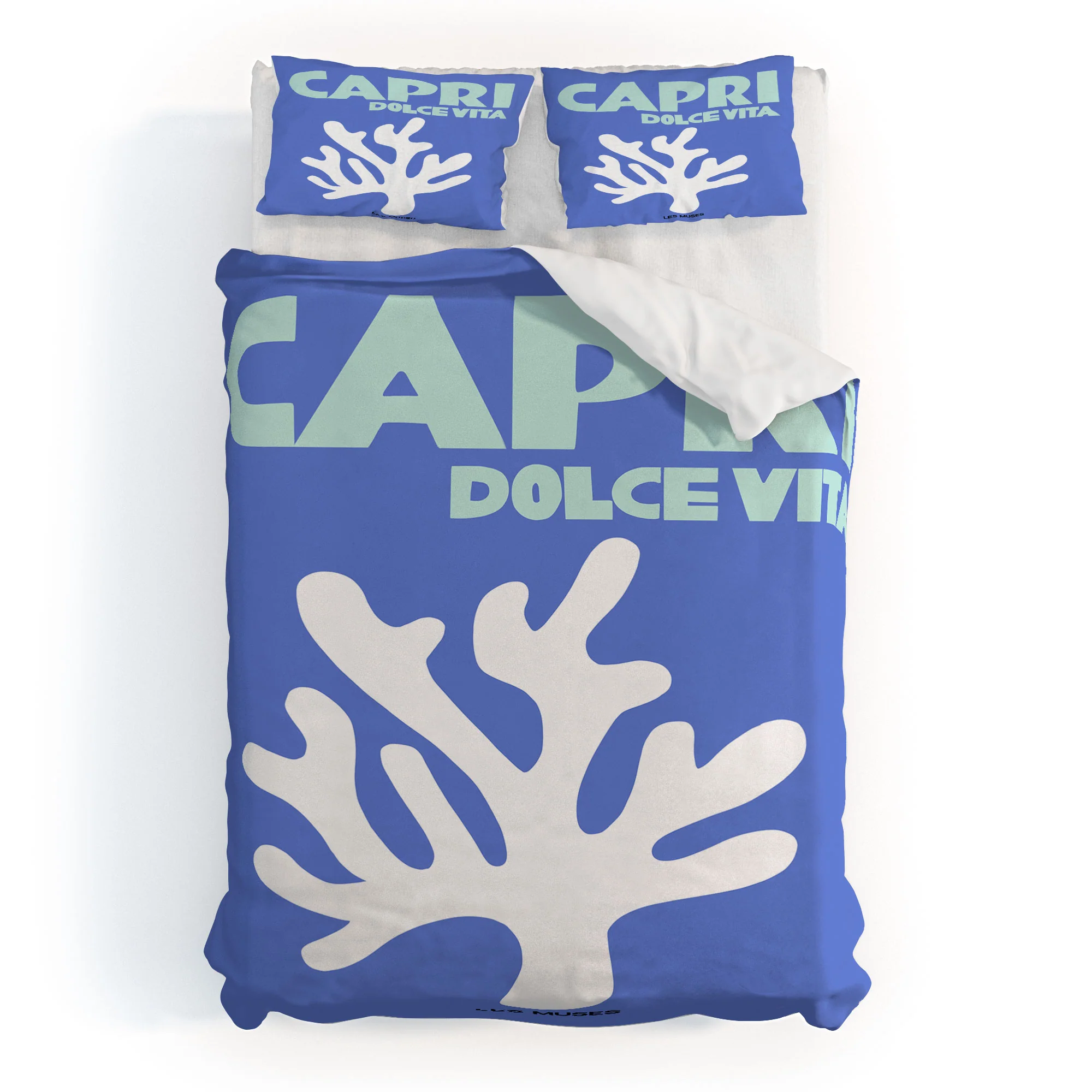 les muses capri dolce vita Duvet Cover - Image 41