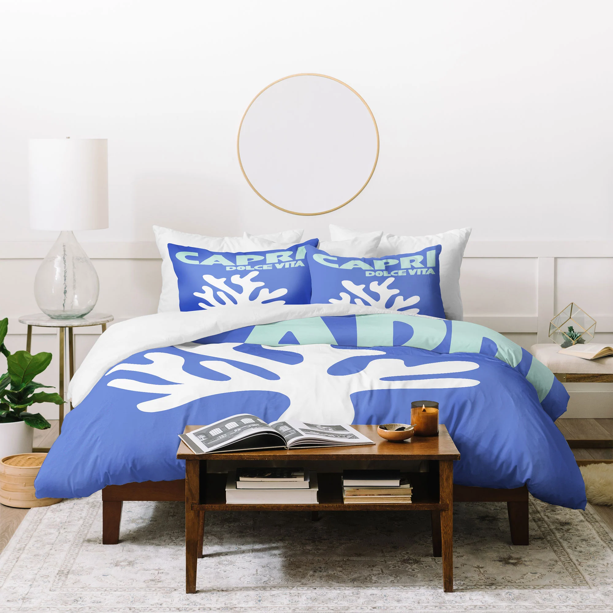 les muses capri dolce vita Duvet Cover - Image 60