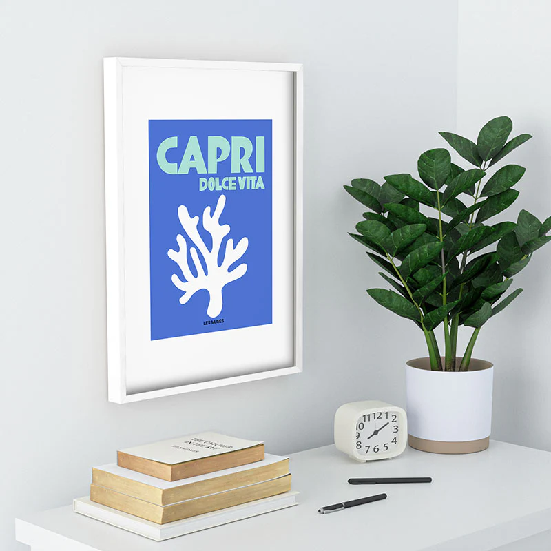 les muses capri dolce vita Recessed Framing Rectangle - Image 20