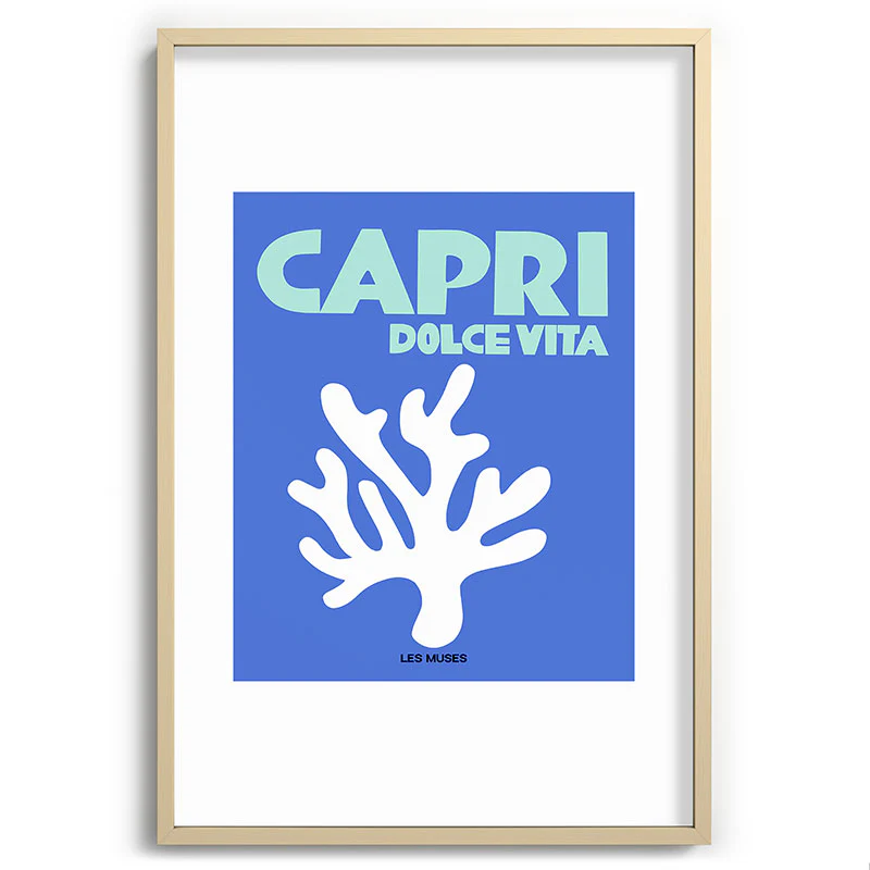 les muses capri dolce vita Recessed Framing Rectangle - Image 29