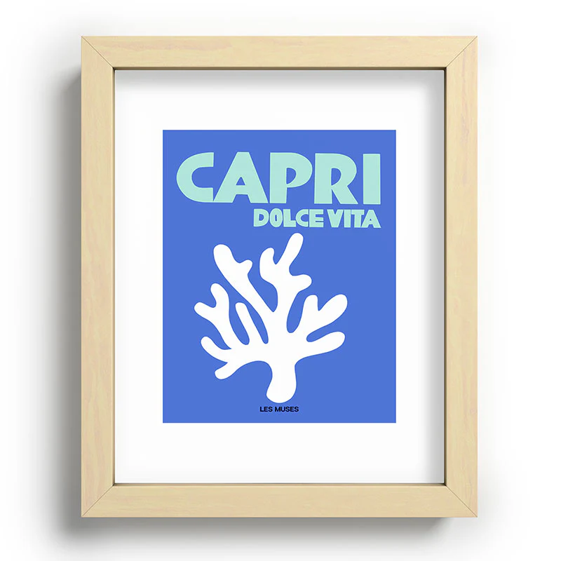 les muses capri dolce vita Recessed Framing Rectangle - Image 5