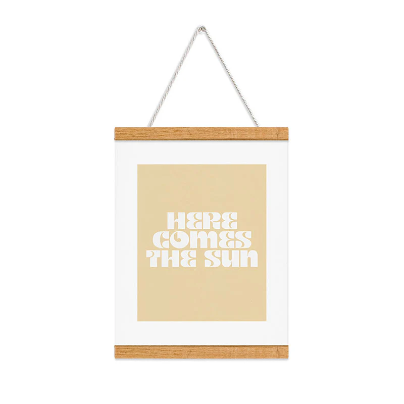 les muses here comes the sun I Art Print - Image 28