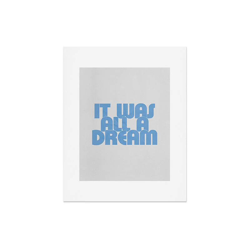 les muses it was all a dream I Art Print - Image 7