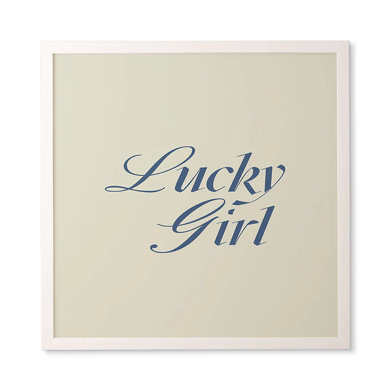 les muses lucky girl Framed Wall Art - Image 17