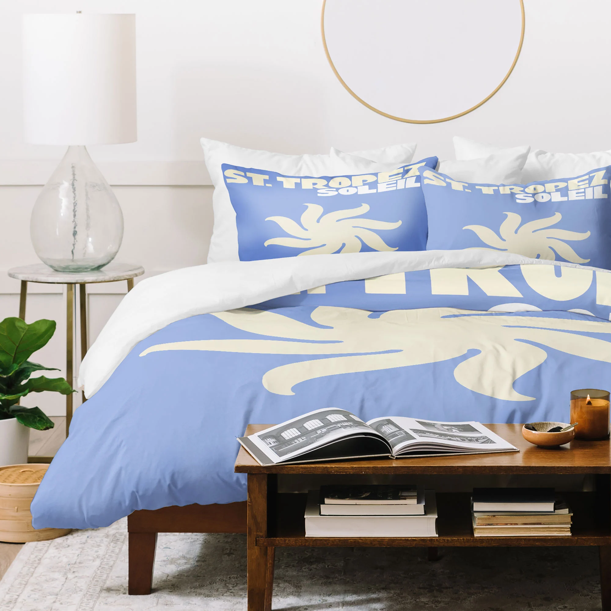 les muses st tropez soleil Duvet Cover - Image 23