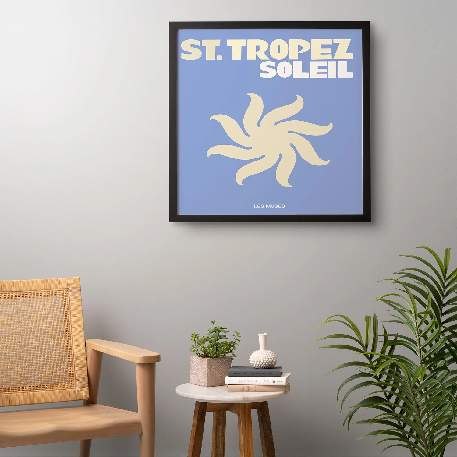 les muses st tropez soleil Framed Wall Art - Image 12