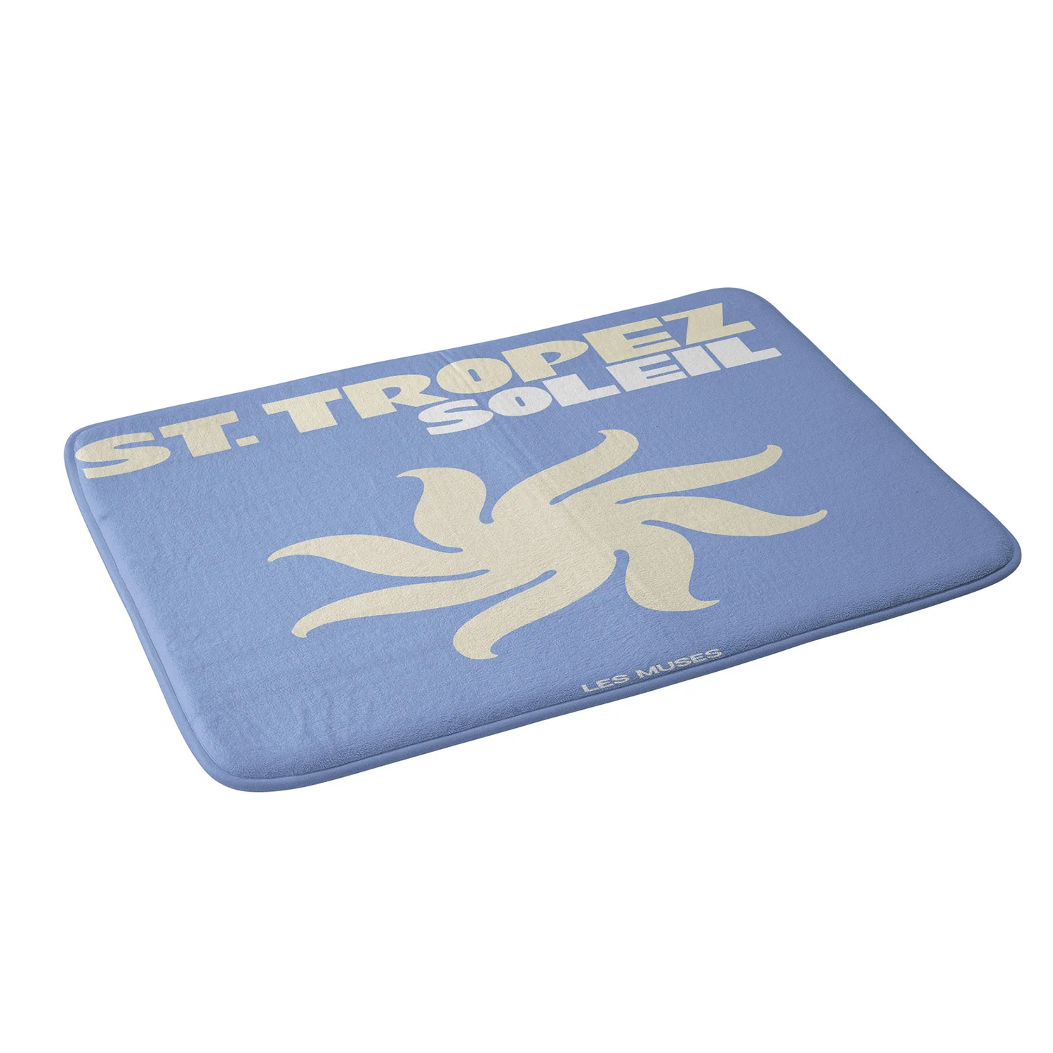les muses st tropez soleil Memory Foam Bath Mat - Image 2