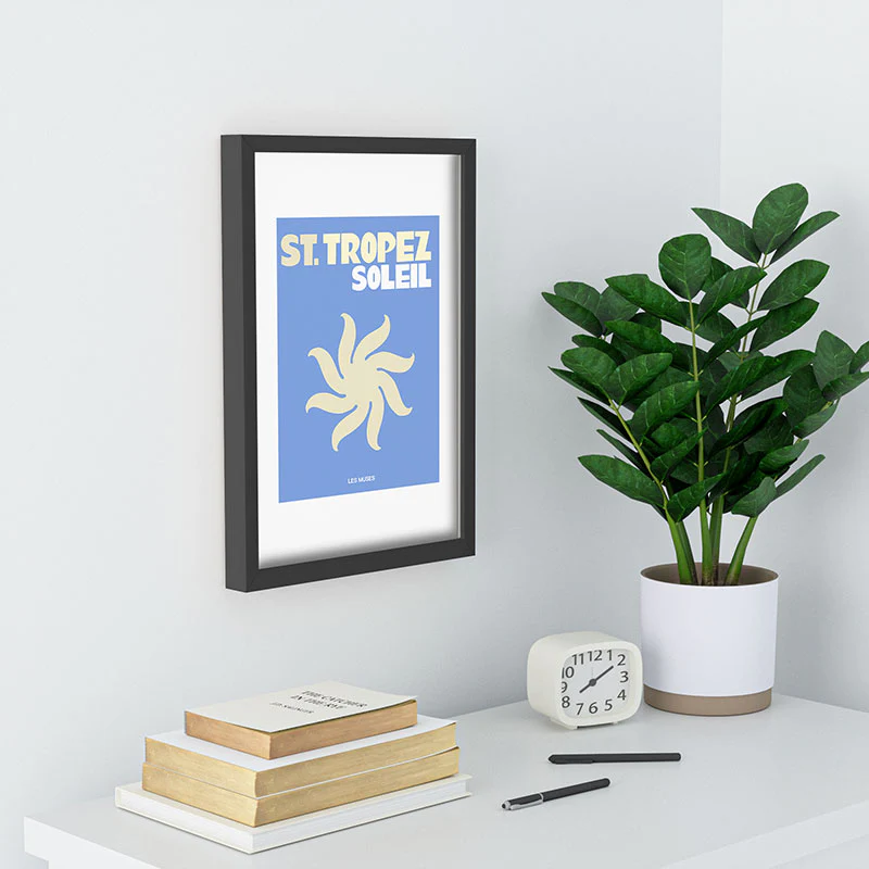 les muses st tropez soleil Recessed Framing Rectangle - Image 10