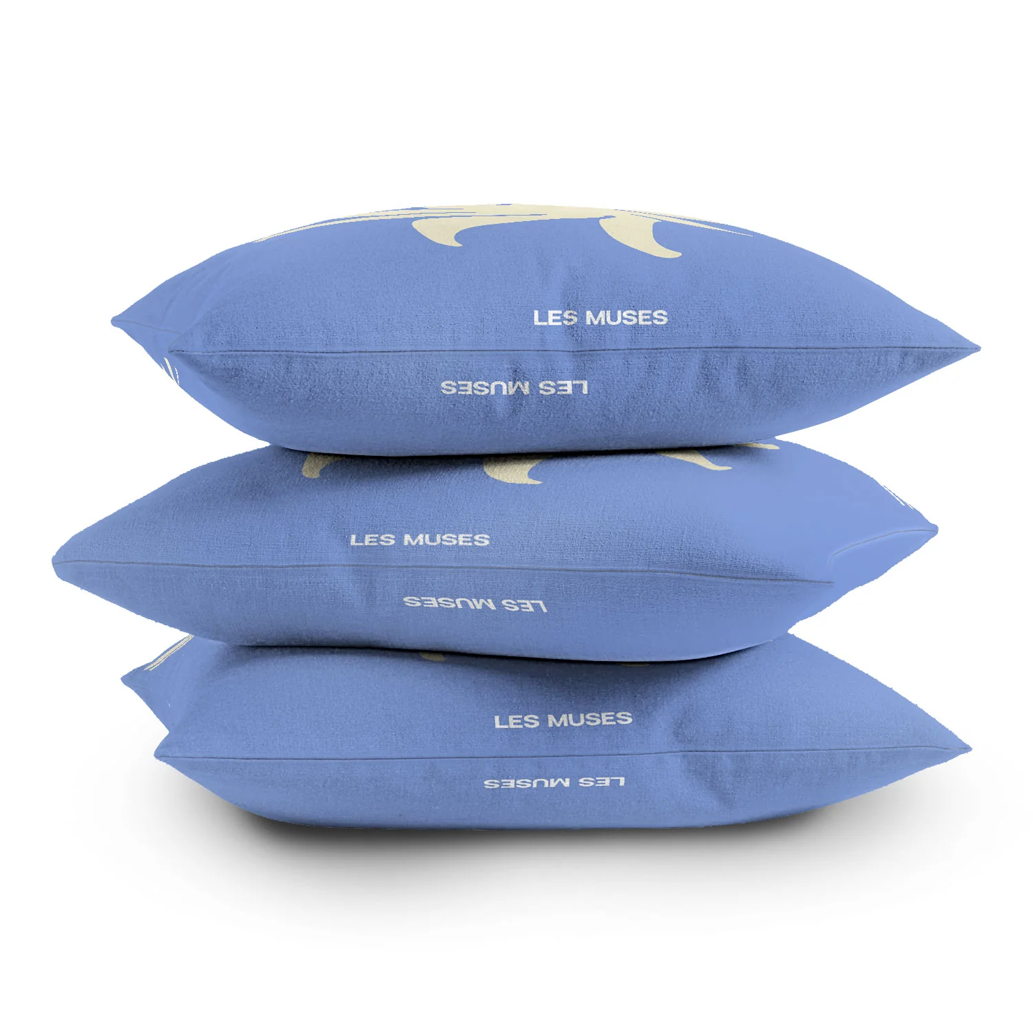 les muses st tropez soleil Throw Pillow - Image 4
