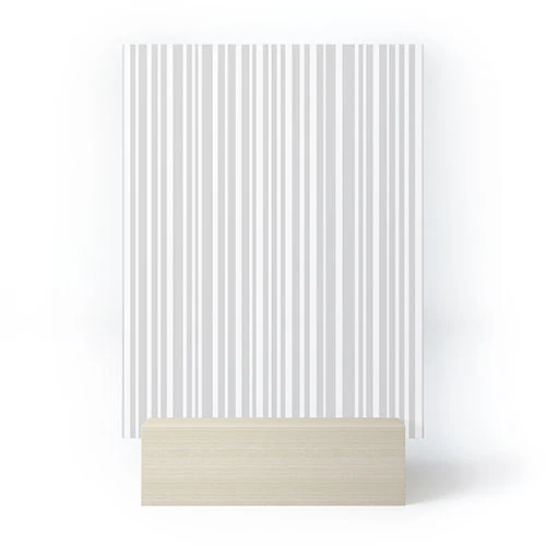 Lisa Argyropoulos Dove Stripe Mini Art Print