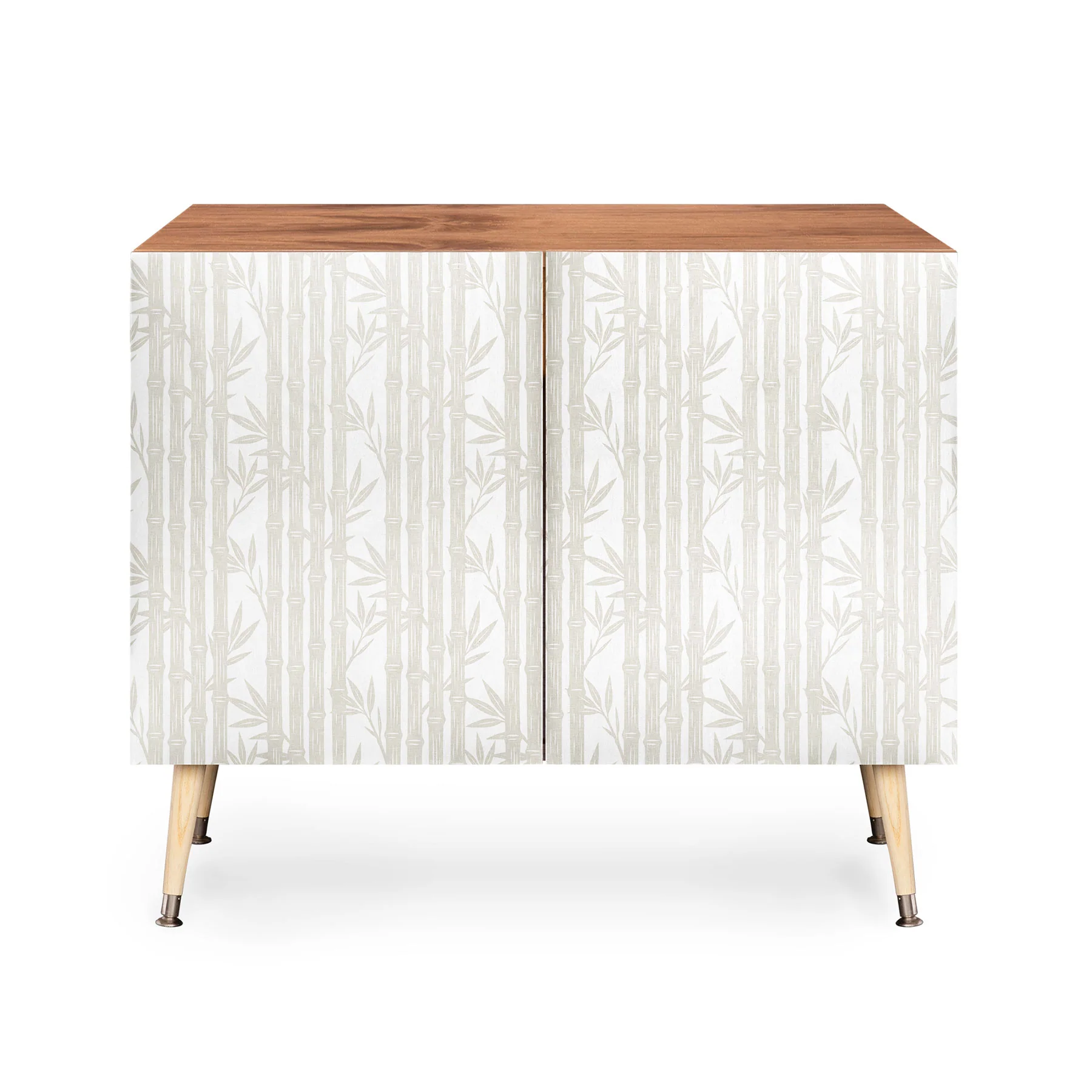 Little Arrow Design Co bamboo stripes neutral Credenza - Image 13