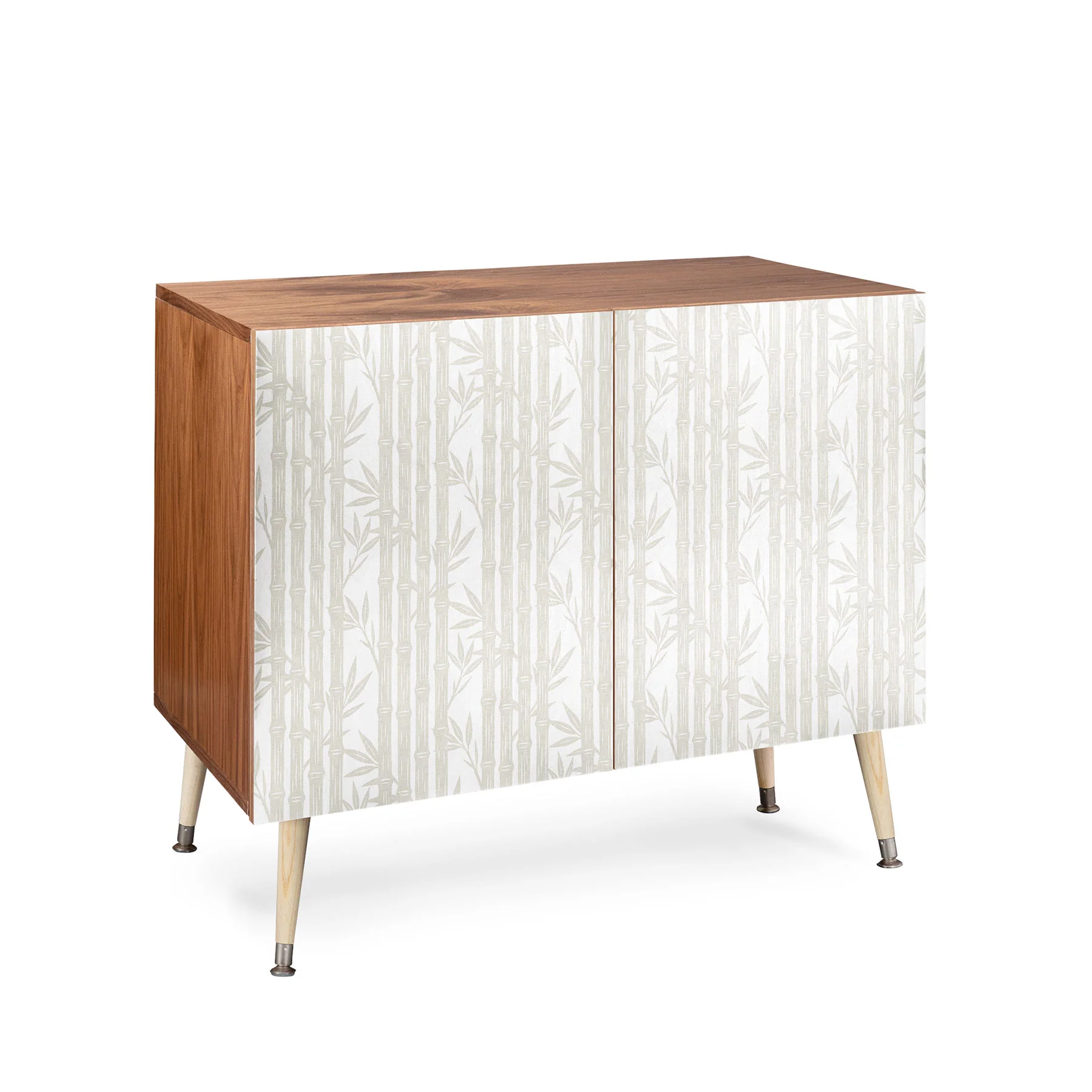 Little Arrow Design Co bamboo stripes neutral Credenza - Image 14