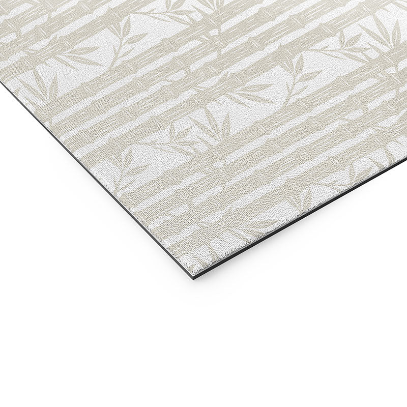 Little Arrow Design Co bamboo stripes neutral Welcome Mat - Image 6