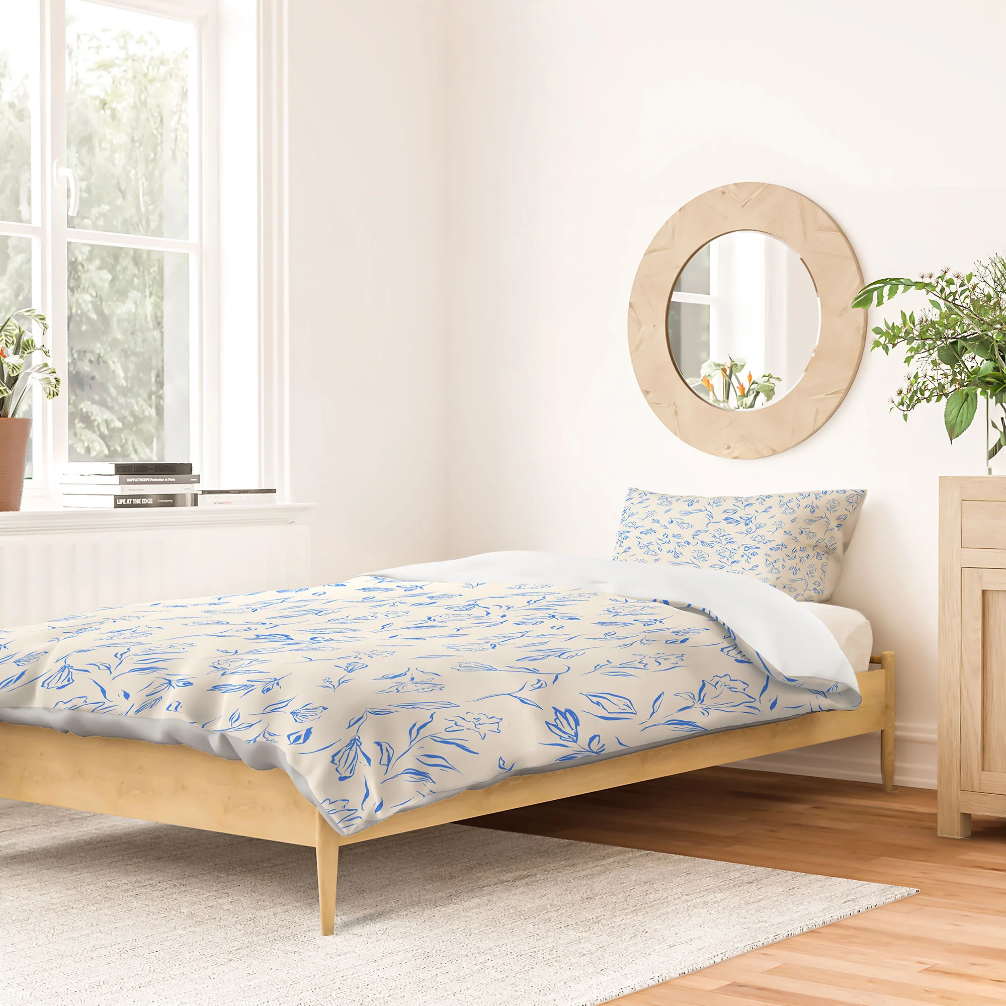 LouBruzzoni Romantic blue Duvet Cover - Image 30