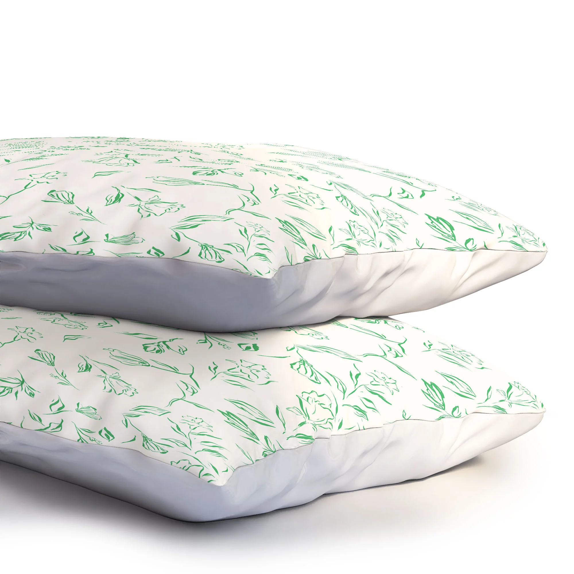 LouBruzzoni Romantic green Pillow Shams - Image 6
