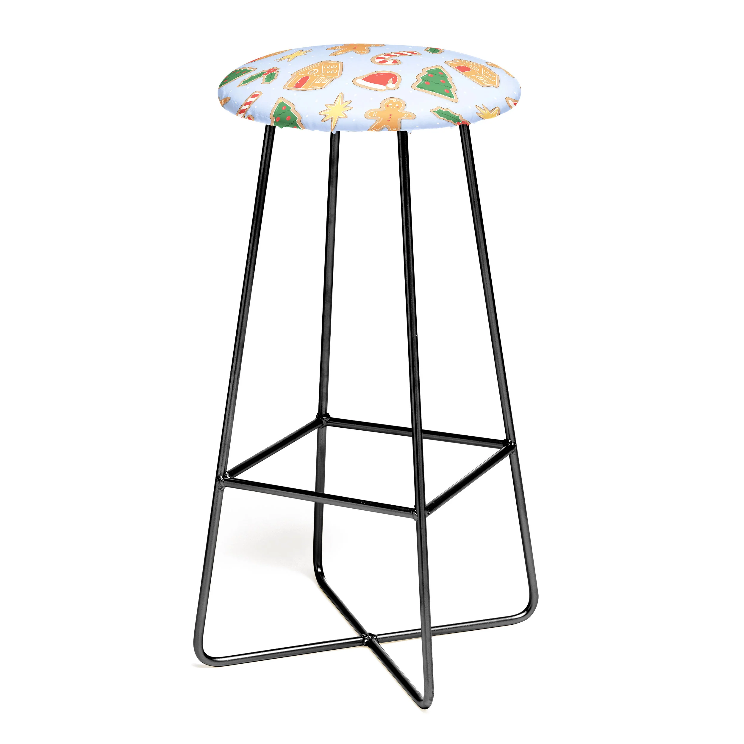 Love_Ryming Christmas Cookies Bar Stool - Image 2
