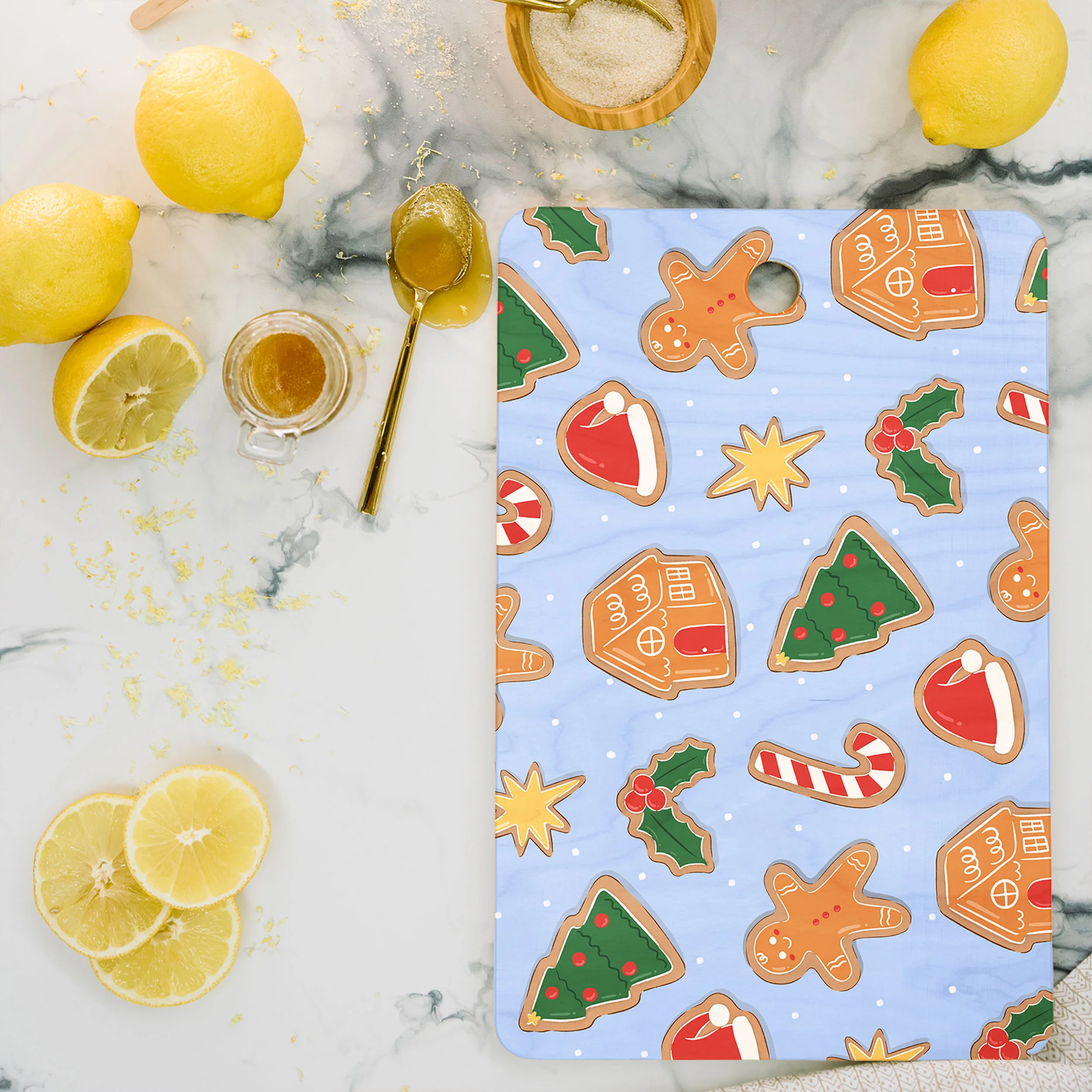 Love_Ryming Christmas Cookies Cutting Board Rectangle - Image 2
