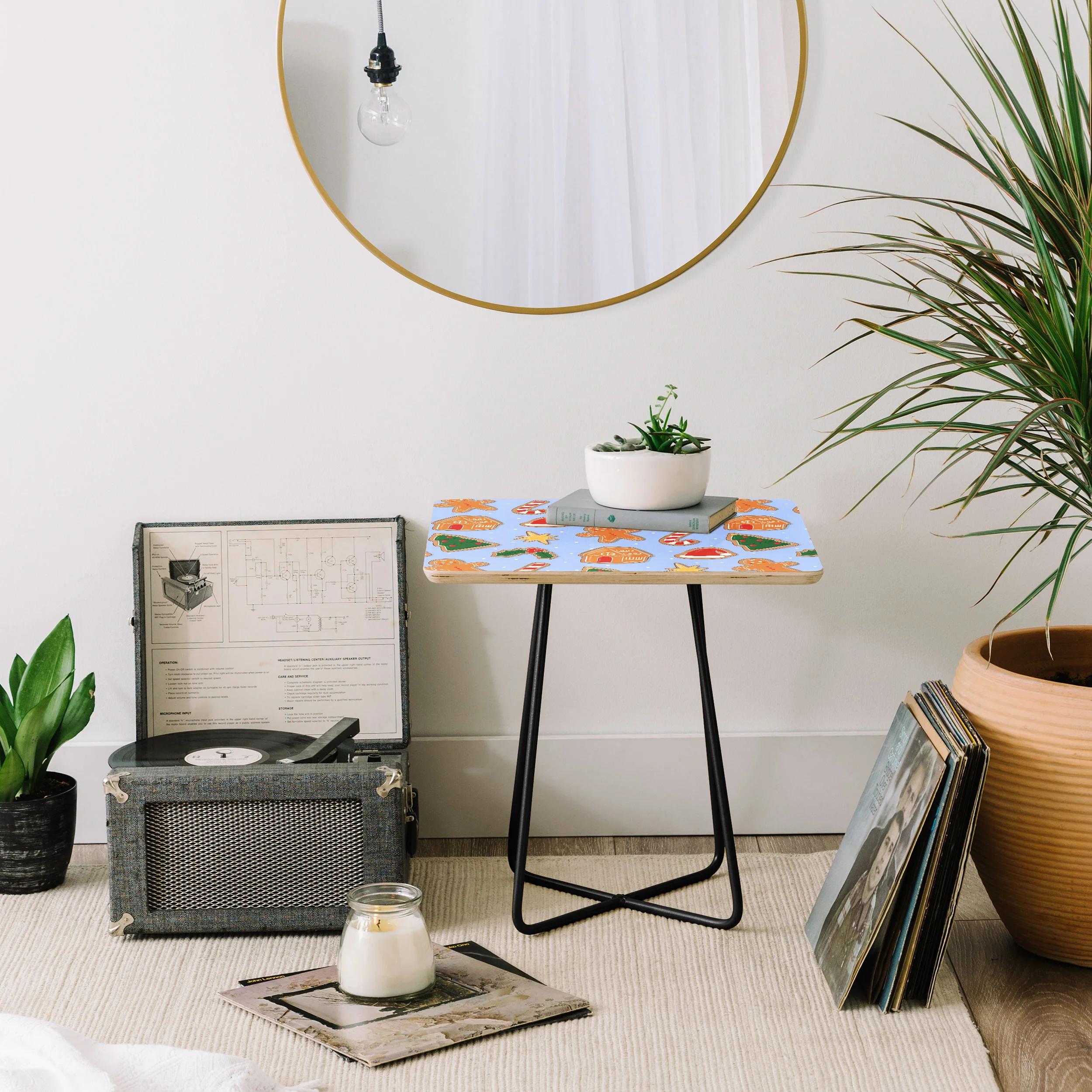 Love_Ryming Christmas Cookies Side Table - Image 8