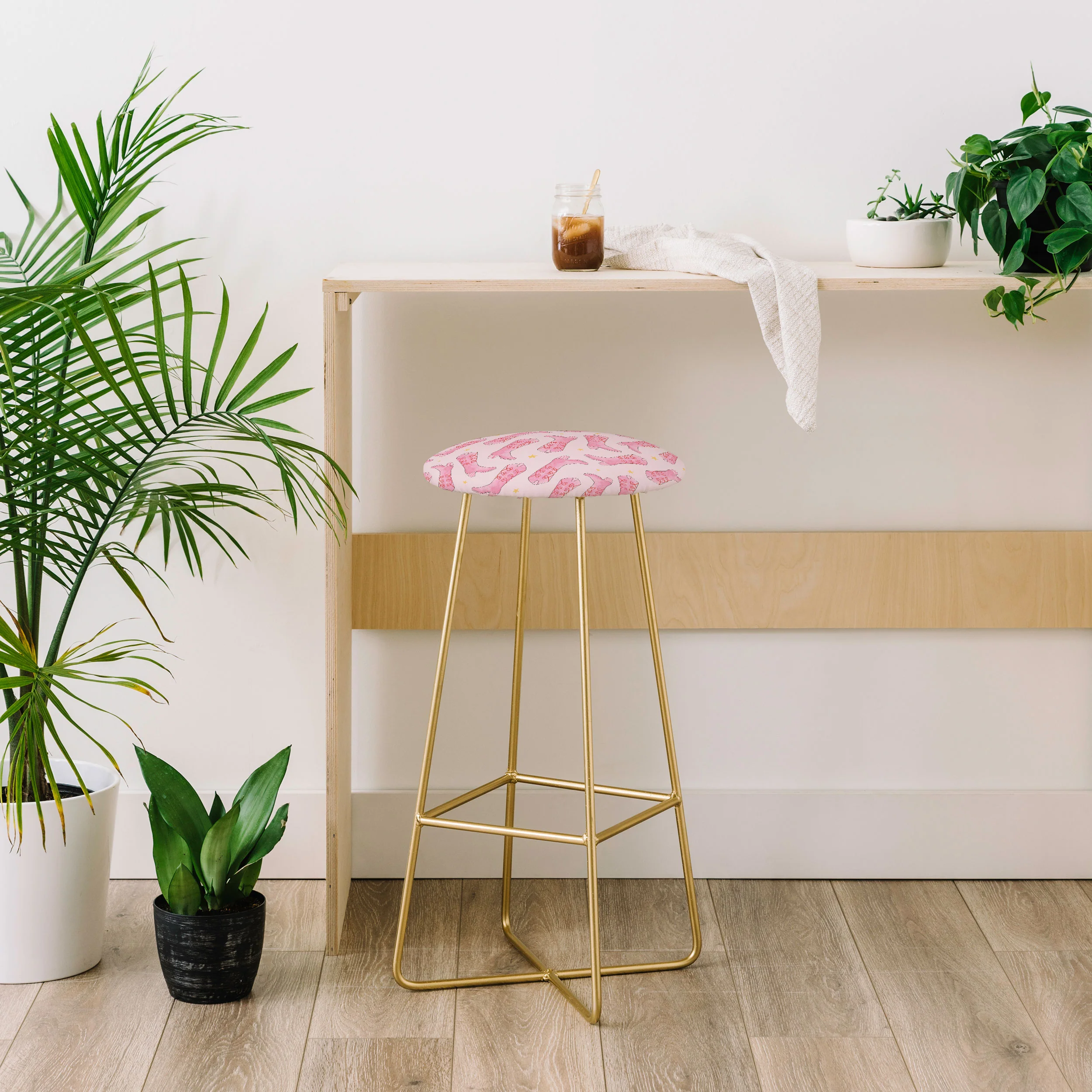 Love_Ryming Stars and Boots Bar Stool - Image 3