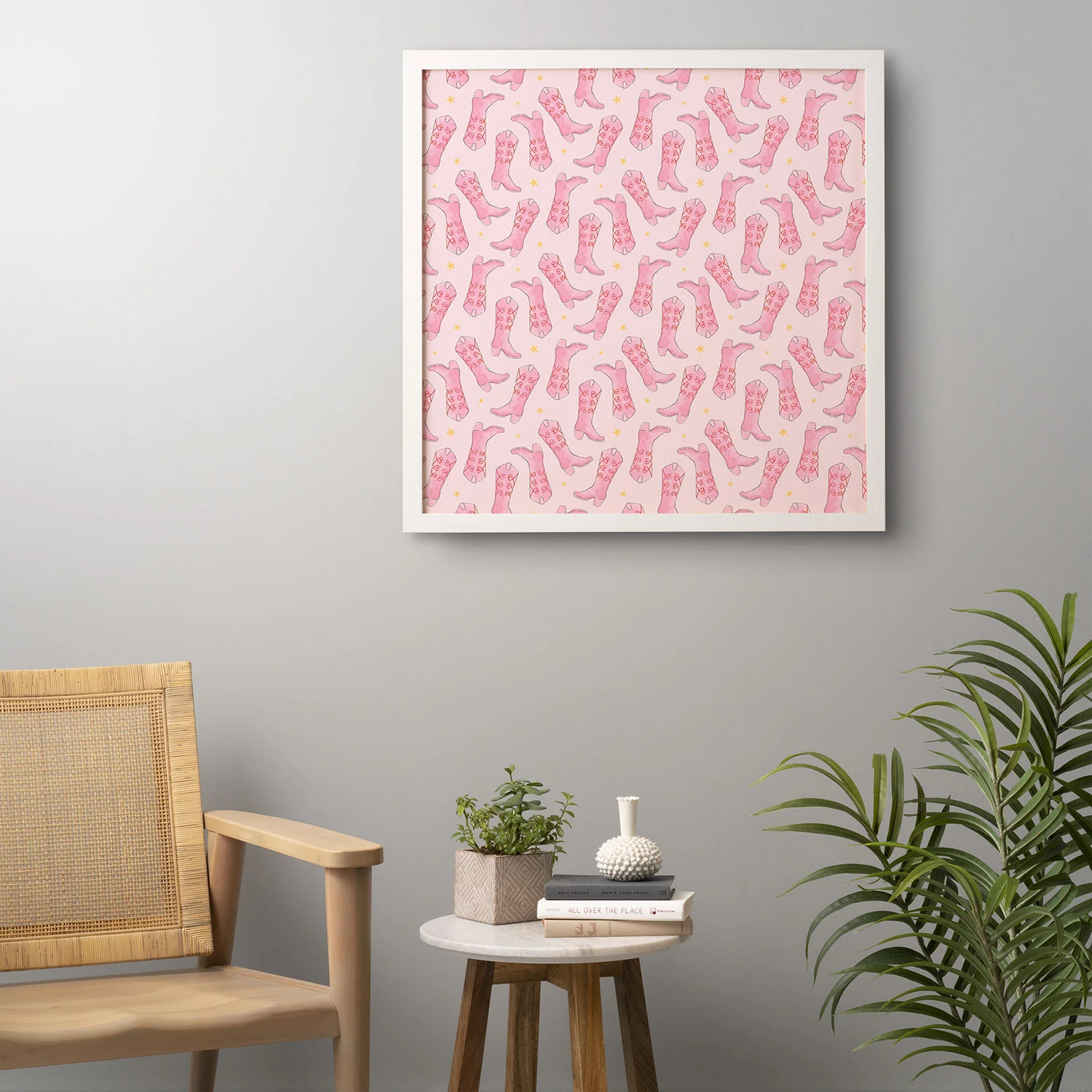 Love_Ryming Stars and Boots Framed Wall Art - Image 18