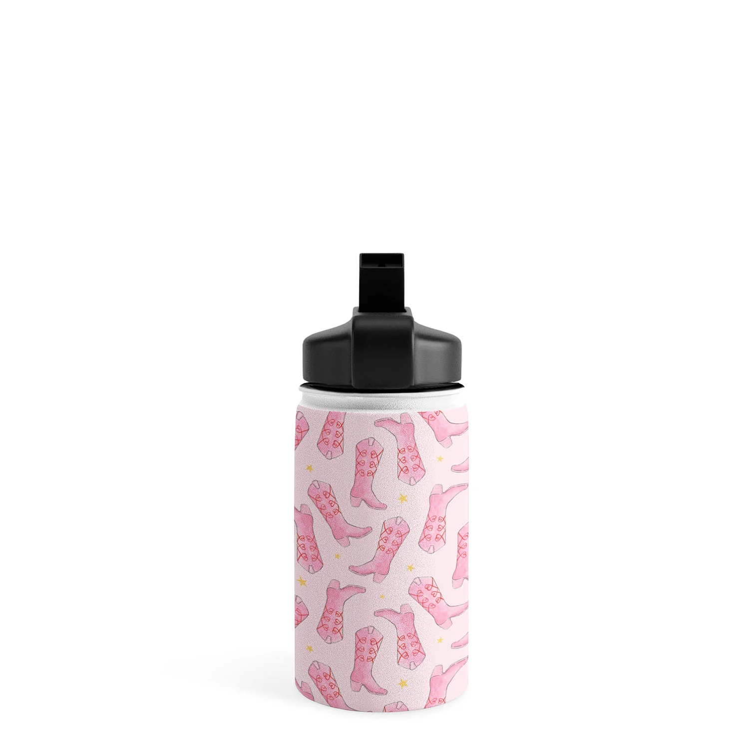 Love_Ryming Stars and Boots Water Bottle - Image 7