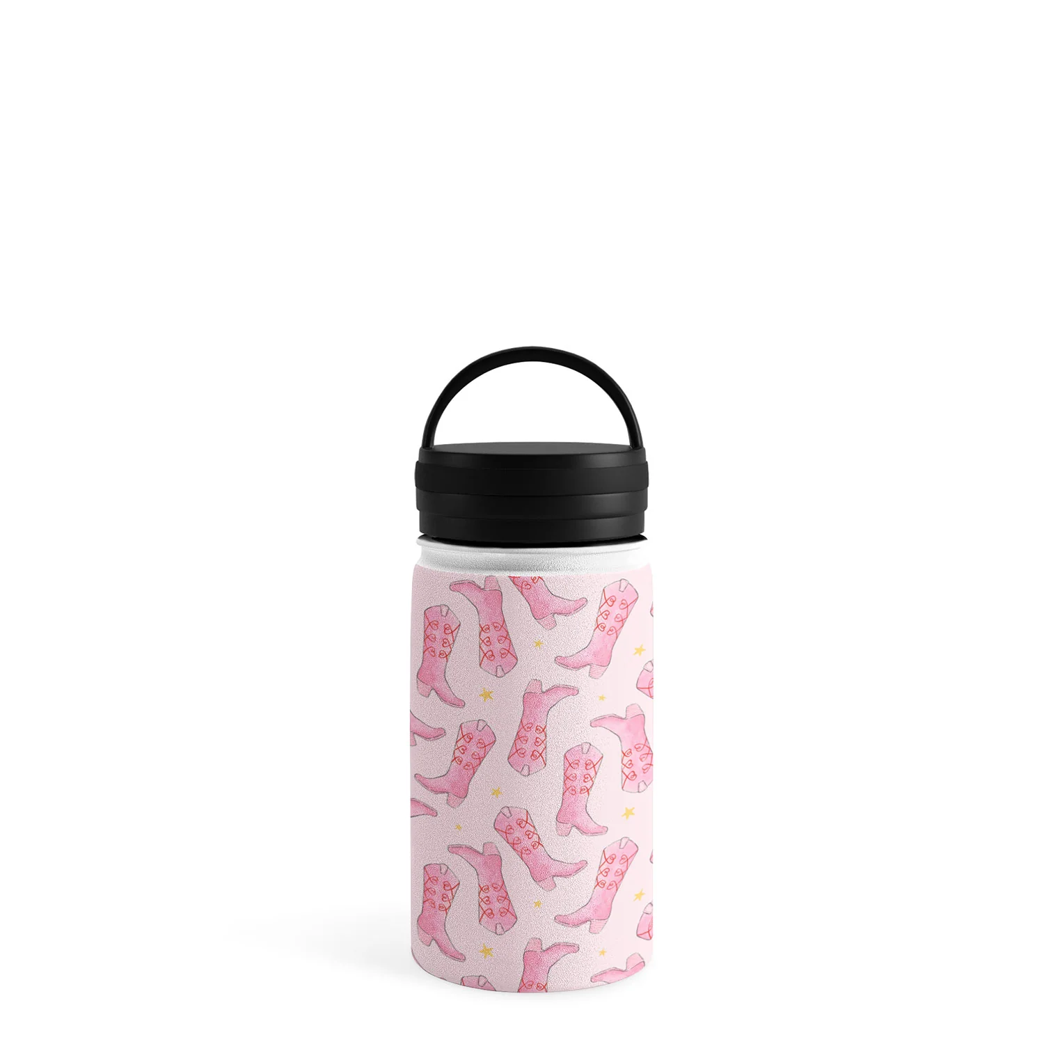 Love_Ryming Stars and Boots Water Bottle - Image 9