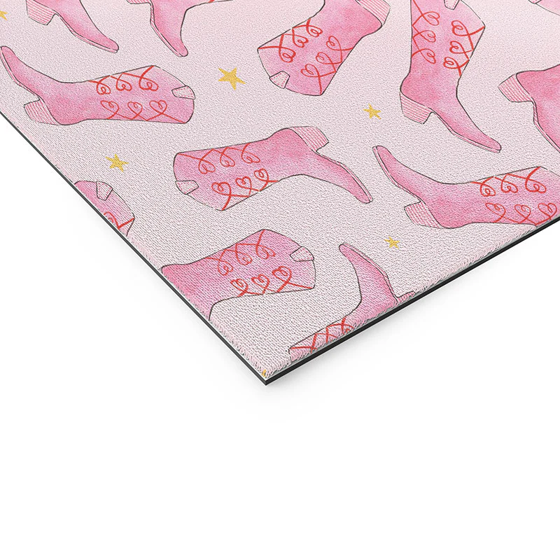 Love_Ryming Stars and Boots Welcome Mat - Image 6