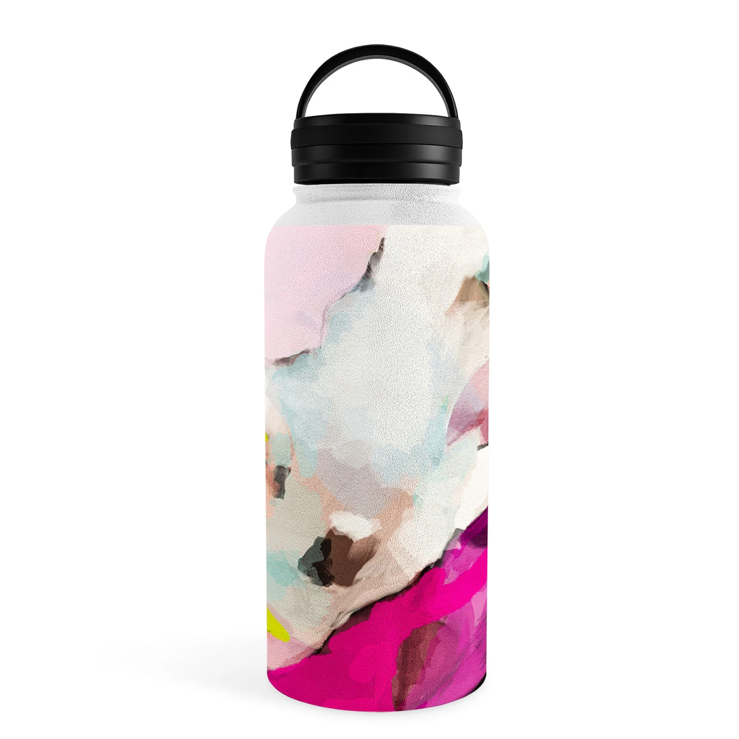 lunetricotee landscape mountain painting Water Bottle - Image 33