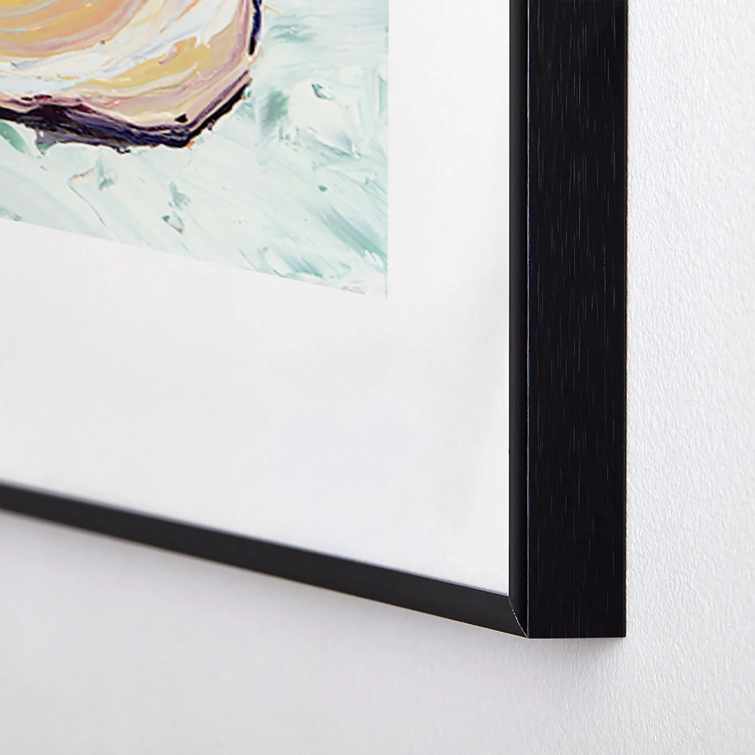 Magladry art studio Oyster shell Metal Framed Art Print - Image 24