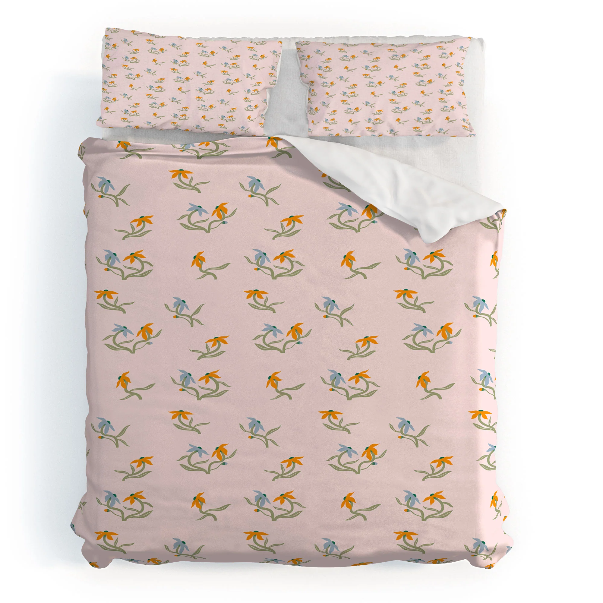 Maritza Lisa Blush Botanica Floral Pattern Duvet Cover - Image 57