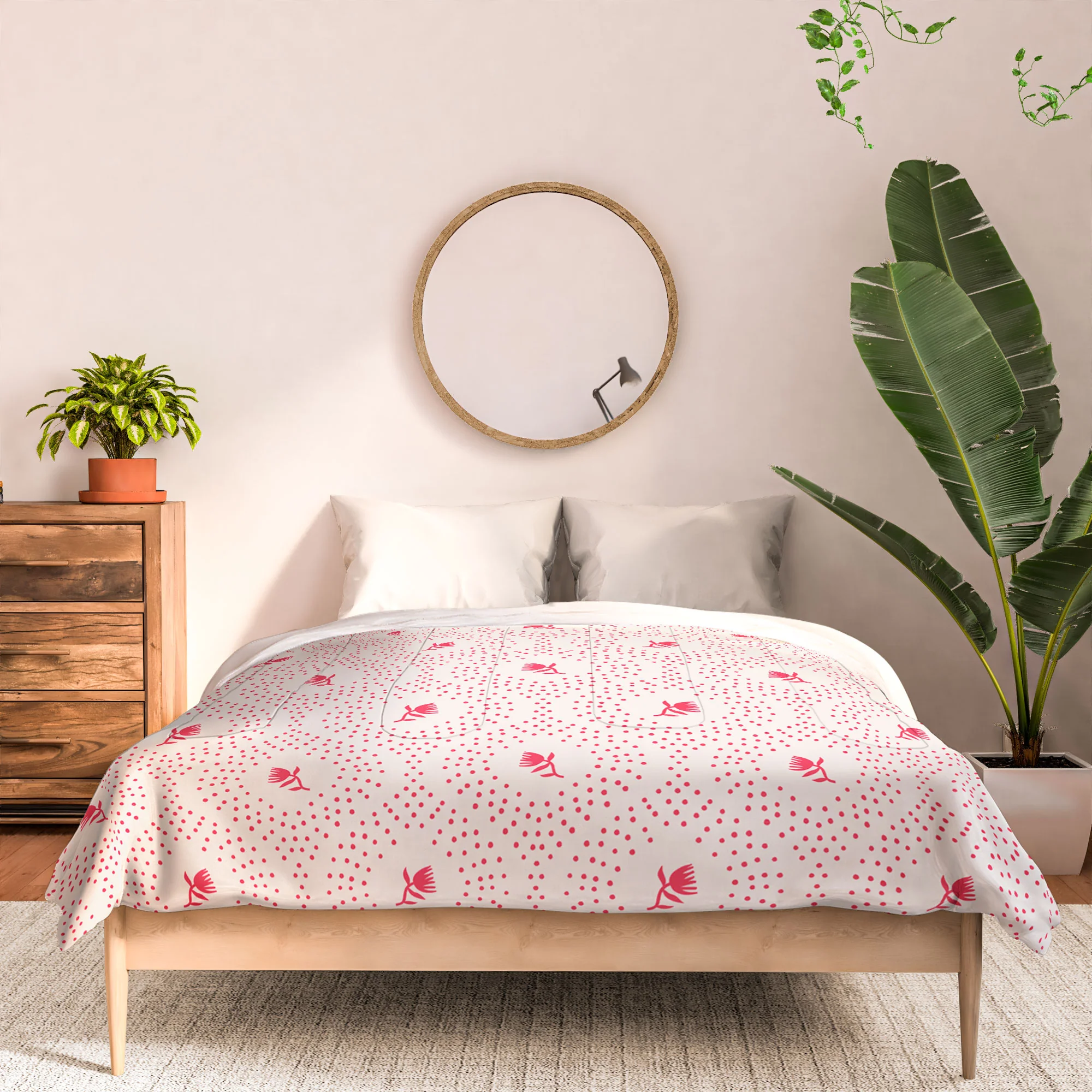 Maritza Lisa Wild Dotted Florals Pattern Comforter - Image 3