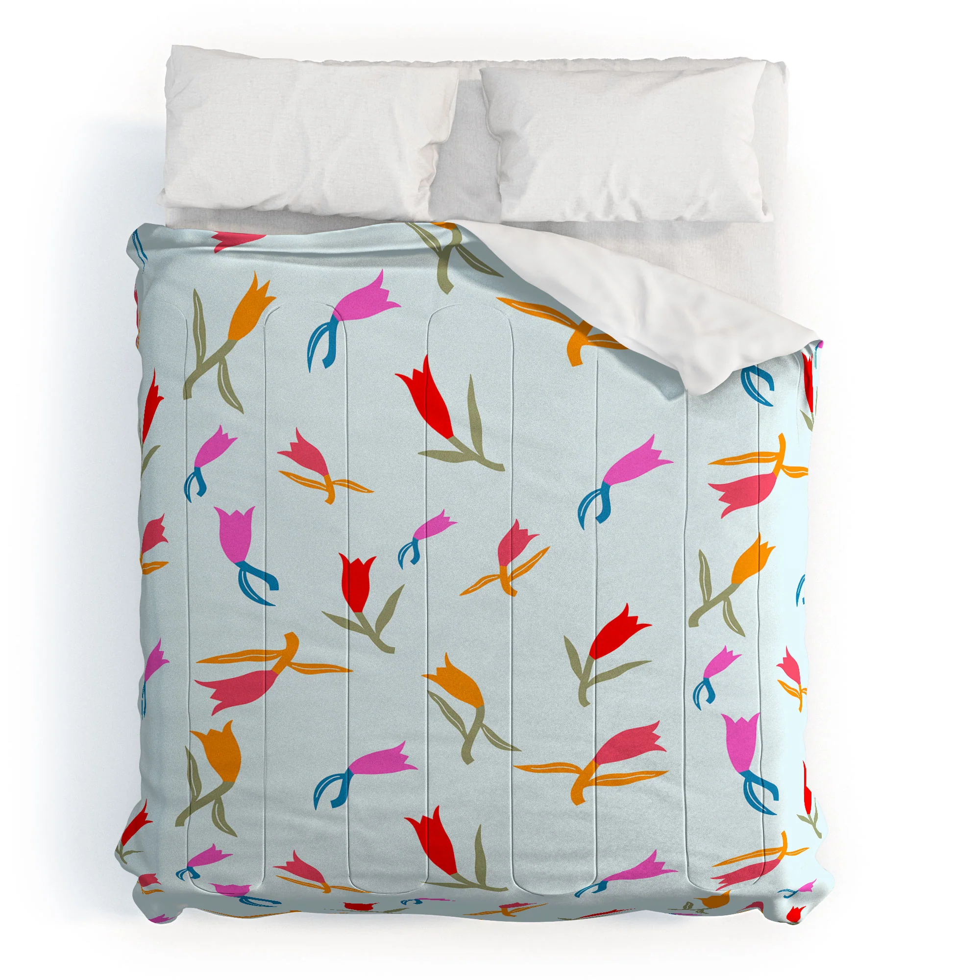 Maritza Lisa Wild Grace Abstract Florals Comforter - Image 13