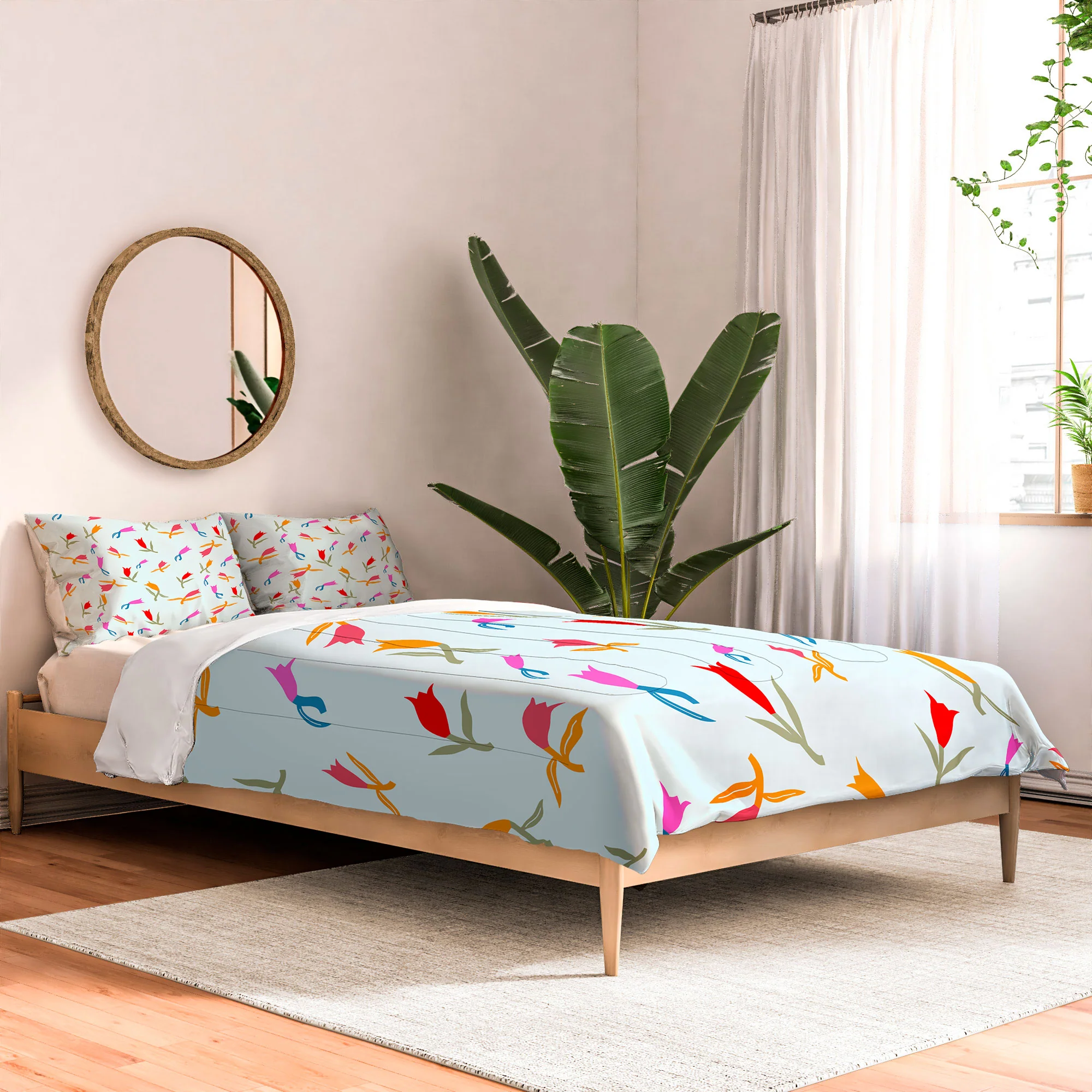 Maritza Lisa Wild Grace Abstract Florals Comforter - Image 2