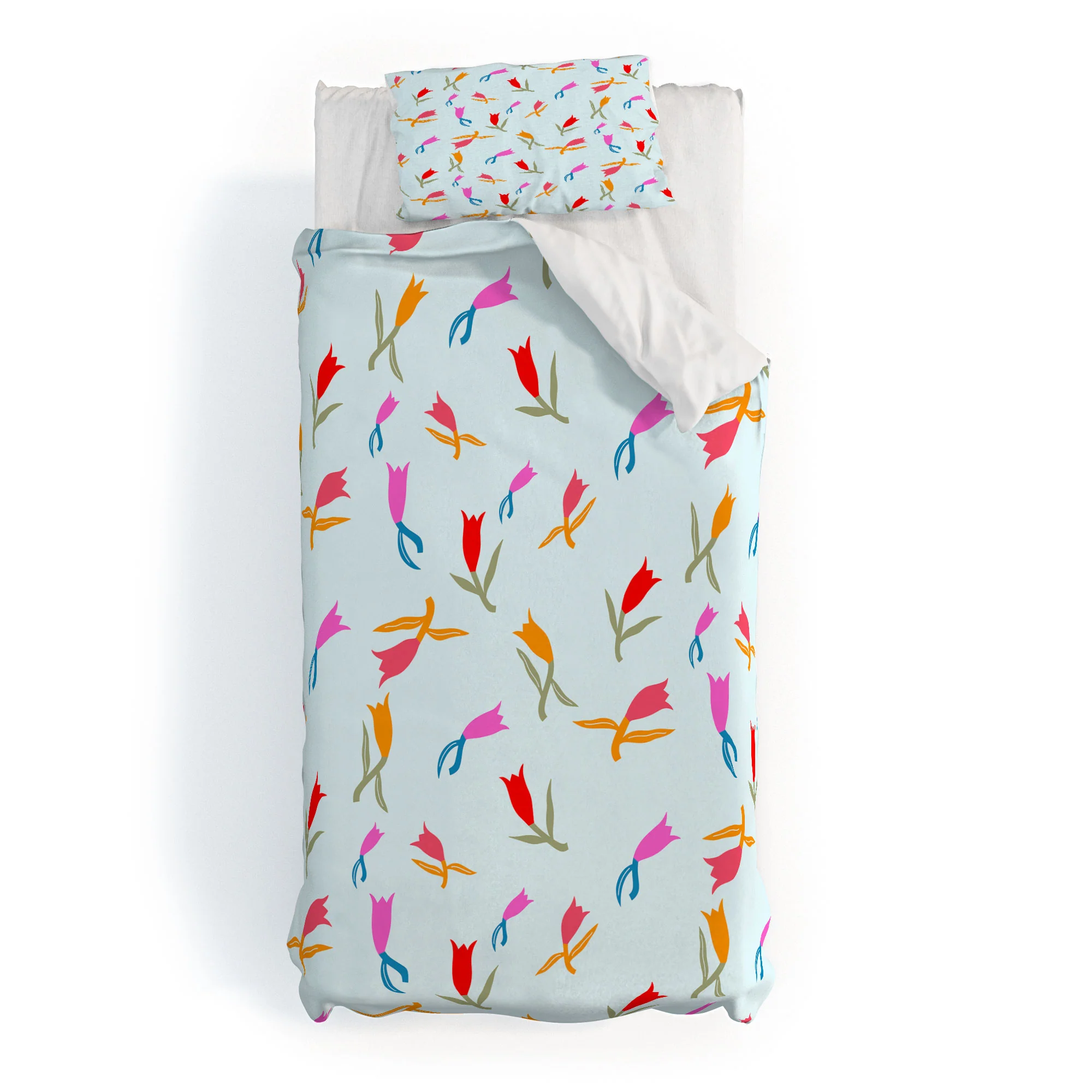 Maritza Lisa Wild Grace Abstract Florals Duvet Cover - Image 29