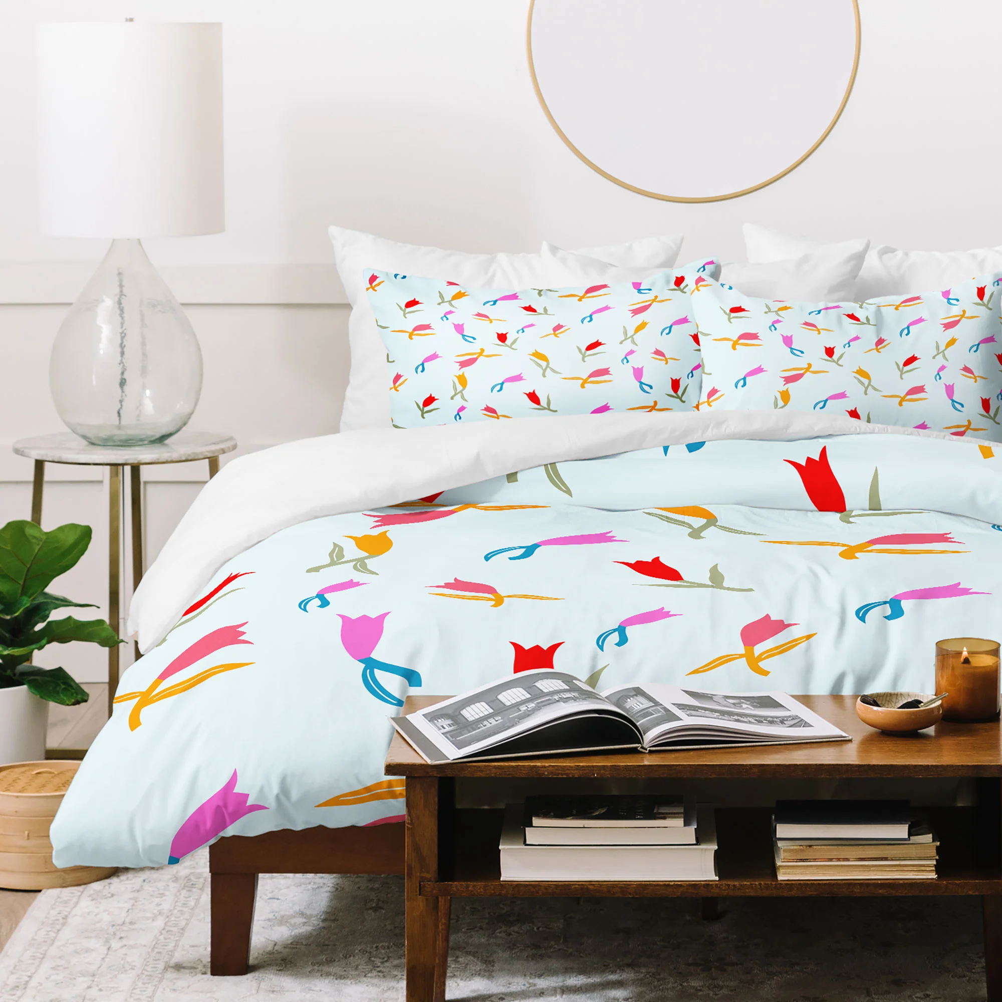 Maritza Lisa Wild Grace Abstract Florals Duvet Cover - Image 43