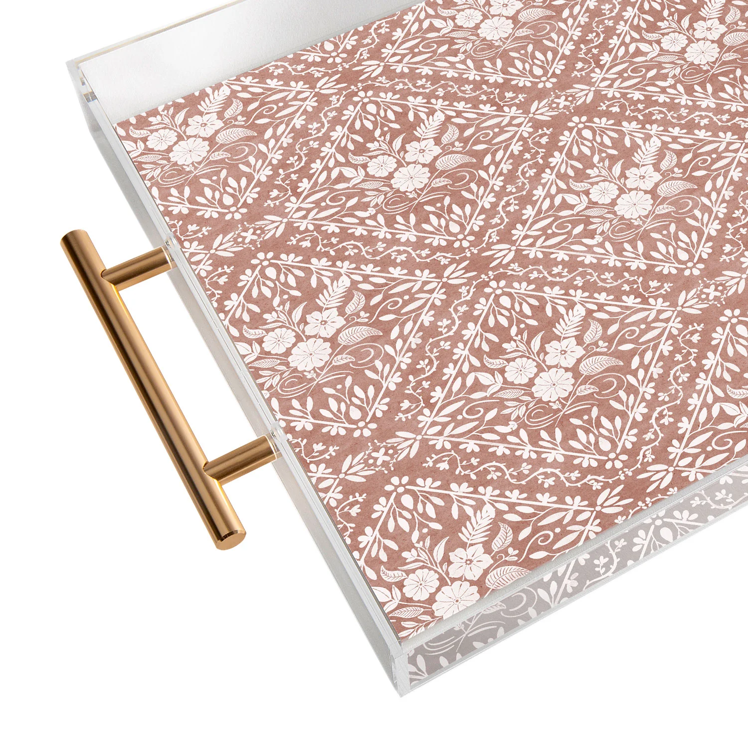 Marta Barragan Camarasa Antique Botanical Bliss Acrylic Tray - Image 7