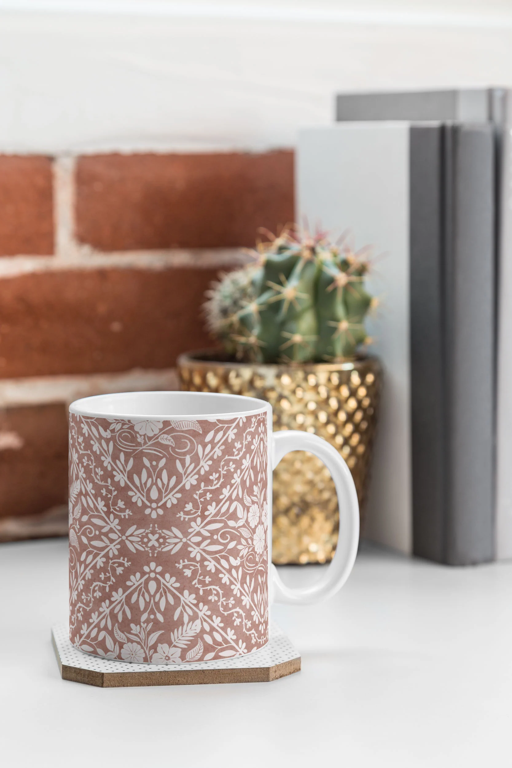Marta Barragan Camarasa Antique Botanical Bliss Coffee Mug - Image 3